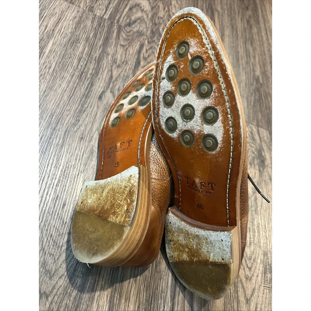 Taft Rome shoes in brown camello leather Size 46EU